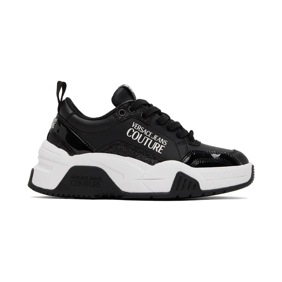 Versace Jeans Couture Black Glitter Speedtrack (E72VA3SF4EZS244)