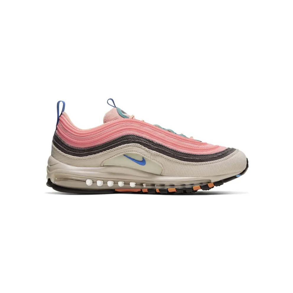 Nike Air Max 97 Corduroy Desert Sand Sand/Royal-Pink-Brown (CQ7512-046)