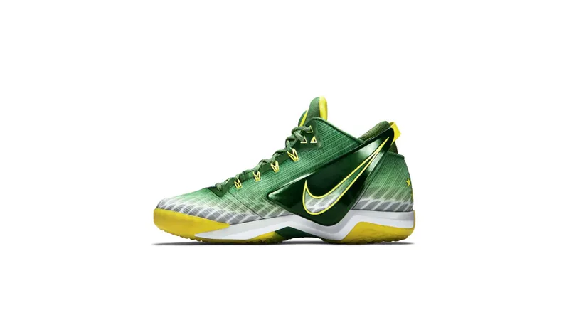 Nike Zoom Field General Oregon Ducks Apple Grey/White-Yellow Strike (654859-371)