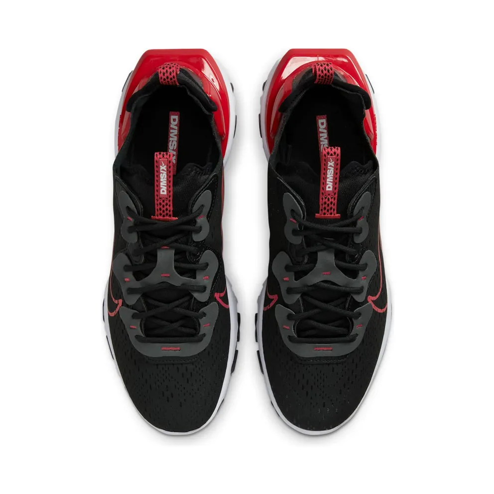 Nike React Vision Black University Red (FB3353-001)