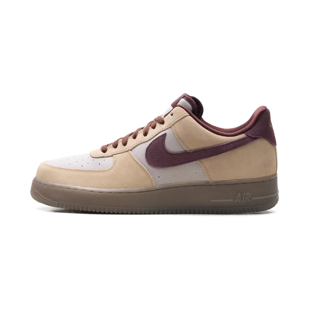 Nike Air Force 1 Low ’07 Premium “Linen Moon Particle Burgundy” (IQ3408-286)