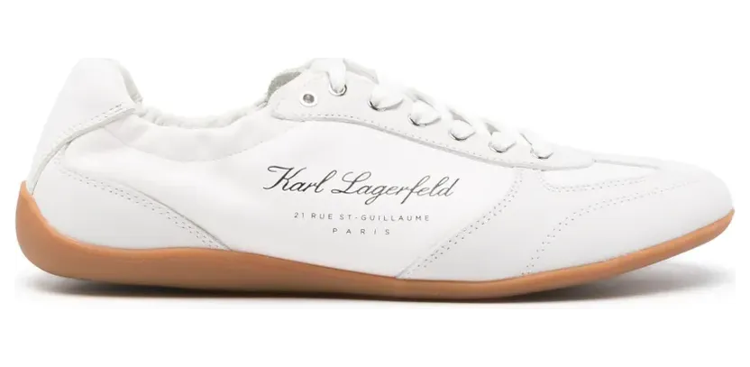 Karl Lagerfeld Sneakers met vlakken en logoprint – Zwart (KL66125)