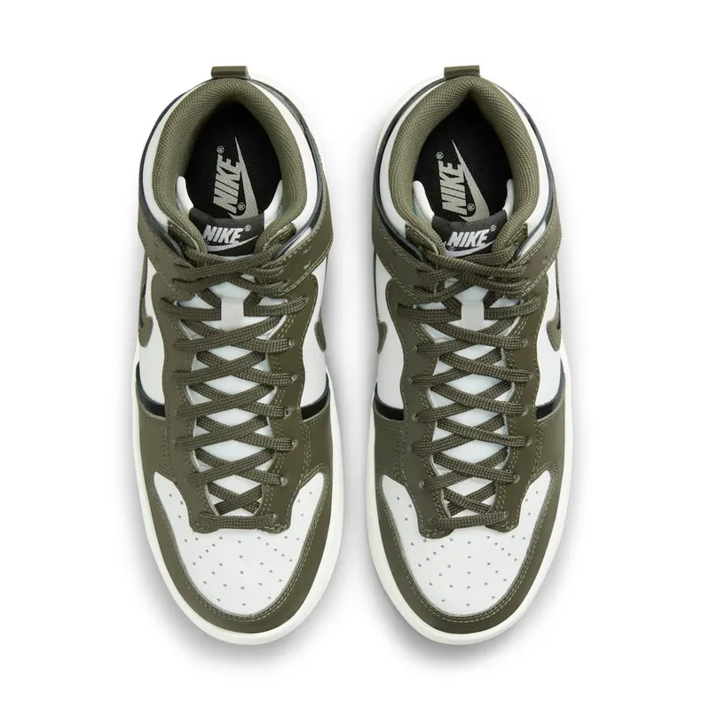 Nike Dunk High Up Cargo Khaki – “Summit White / Cargo Khaki-black” (DH3718-103)