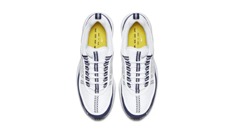Nike Air Zoom Spiridon White Midnight White/Silver-Light Midnight (849776-103)