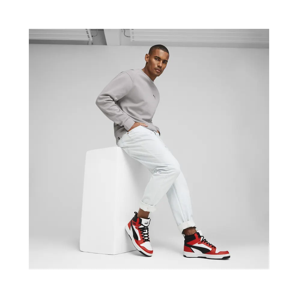 Puma Rebound “Puma White / Puma Black / For All Time Red” (392326_04)