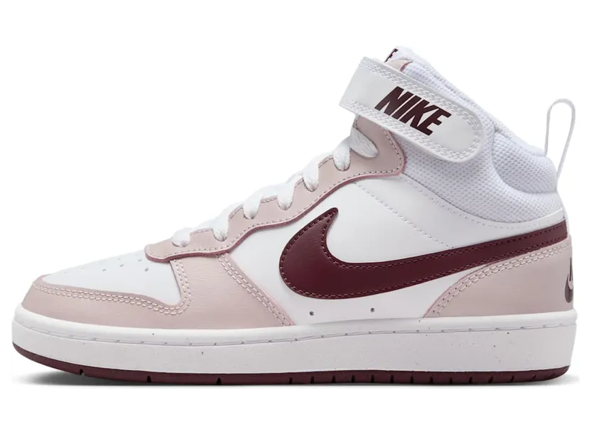 Nike Court Borough Nike Court Borough Mid wit – roze – bordeauxrood (CD7782-118)