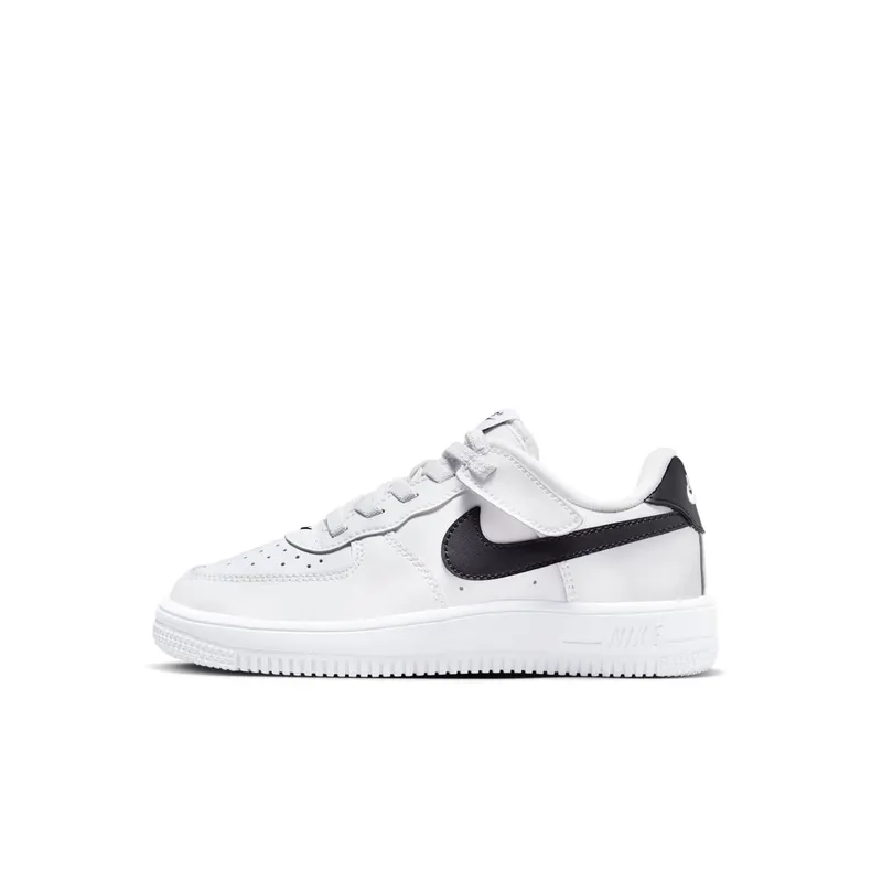 Nike Air Force 1 Low Easy-On PS “WHITE BLACK” (FN0237-101)