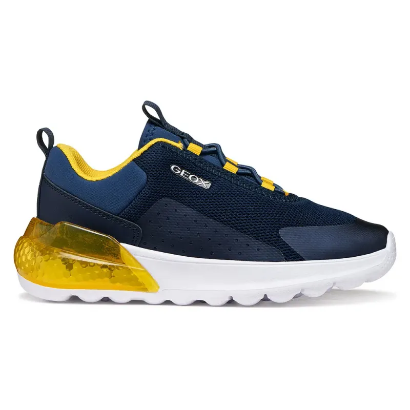 Geox sneaker Marineblauw/Yellow (J45LYA0149J-C0657)