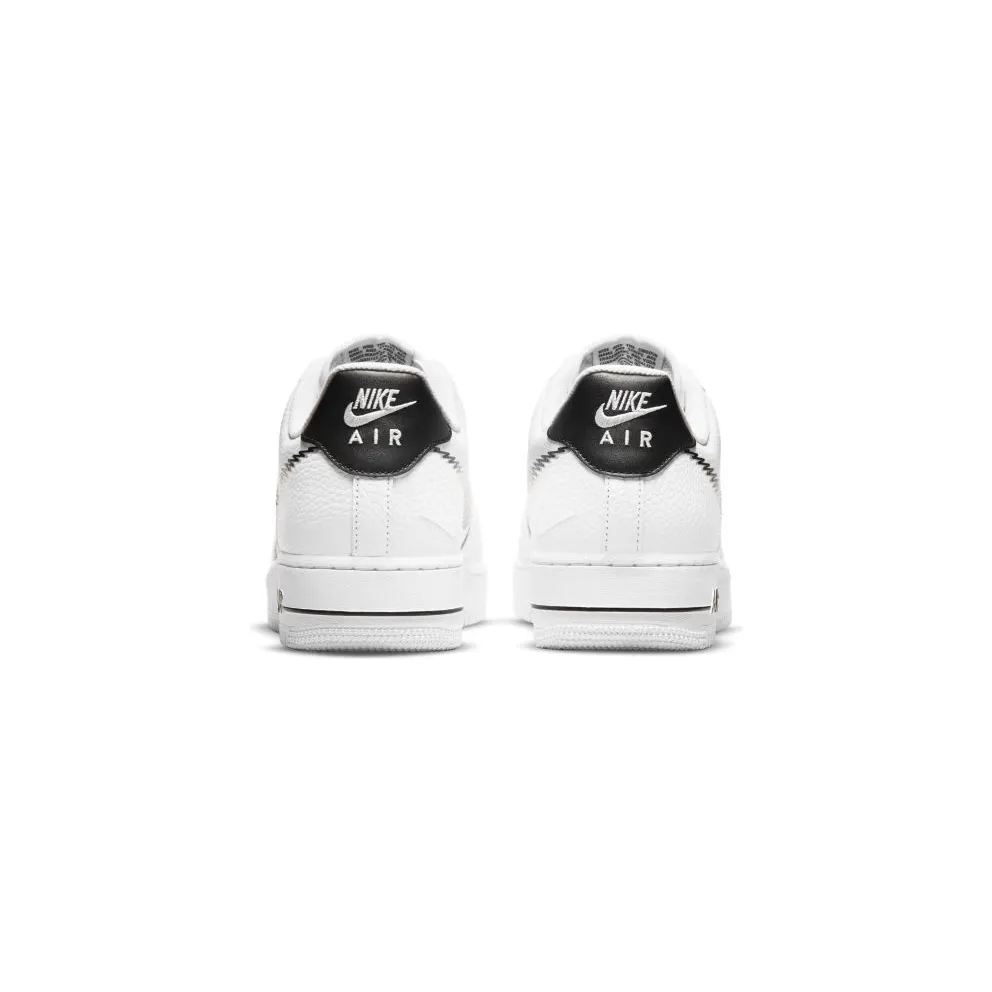 Nike Air Force 1 Low Zig Zag White (2021) “White / Light Smoke Grey / Black” (DN4928-100)