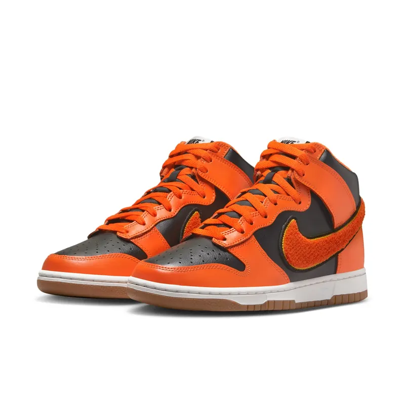 Nike Dunk High “Chenille – Safety Orange” (DR8805-002)