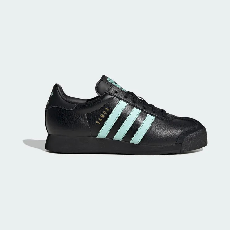 adidas Samoa “Core Black / Clear Mint / Gold Metallic” (JQ5091)