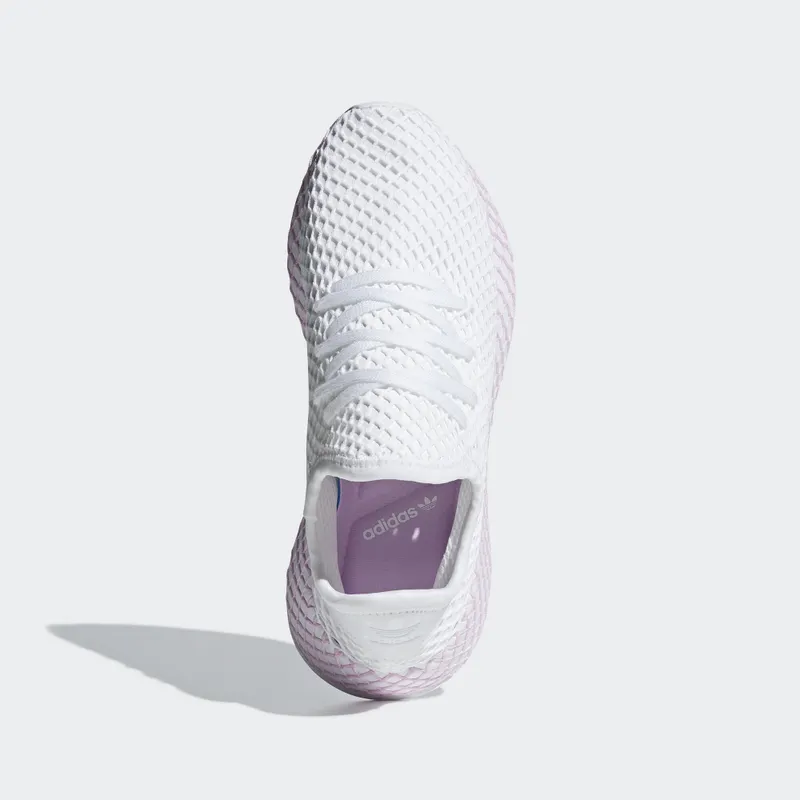 adidas Deerupt Cloud White Clear Lilac (W) Cloud White/Cloud White/Clear Lilac (B37601)