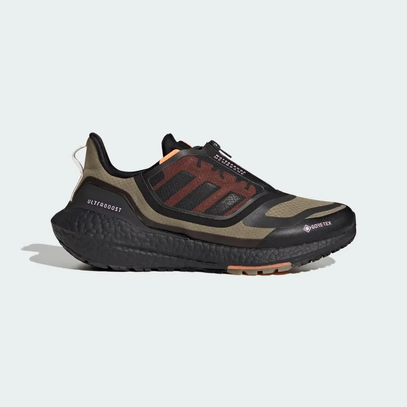 adidas Ultraboost 22 GORE-TEX Orbit Green / Night Metallic / Beam Orange (GZ6876)