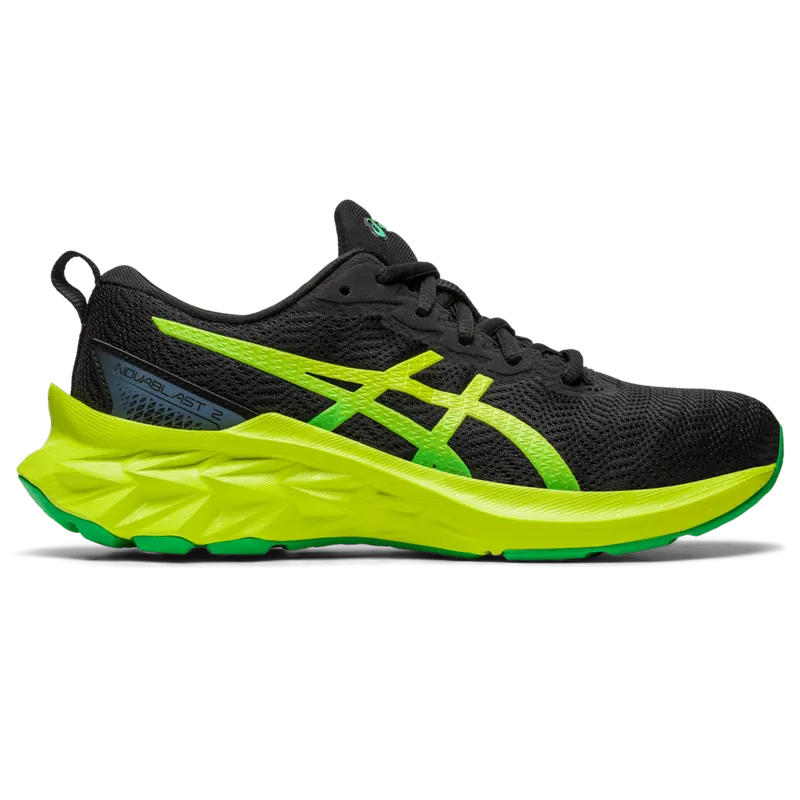 Asics NOVABLAST 2 GS Black/Lime Zest (1014A235.004)