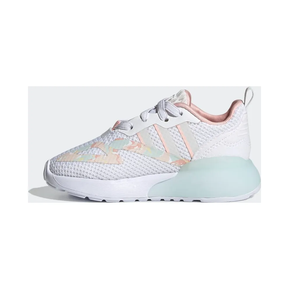 adidas ZX 2K Cloud White / Cloud White / Haze Coral (H02367)