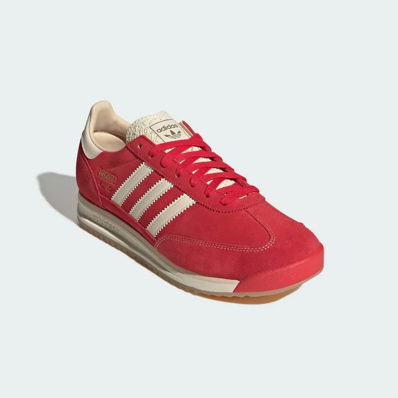 Adidas SL 72 RS Shoes Pure Ruby / Cream White / Sand Strata (JQ9823)