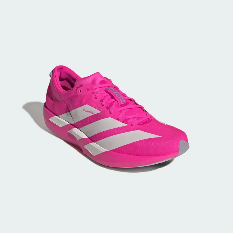 Adidas Adizero Adios 9 Running Shoes Shock Pink / Zero Metalic / Silver Violet (JH5244)