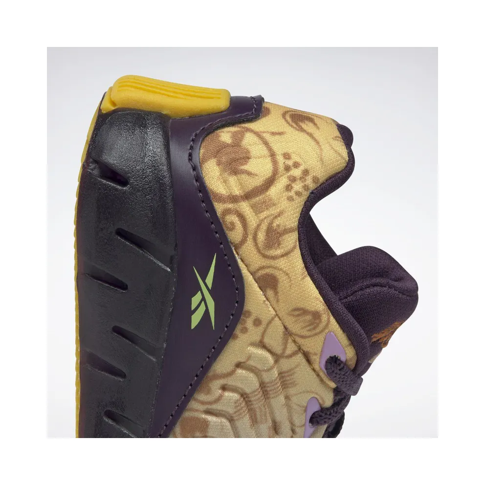 Reebok Kung Fu Panda Zig Kinetica Shoes Marigold / Lavish Purple / Puzzled Purple