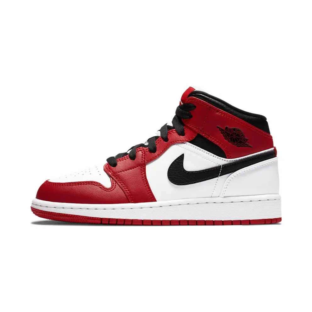 Air Jordan 1 Mid ‘Chicago’ (GS) (2020) (554725-173)