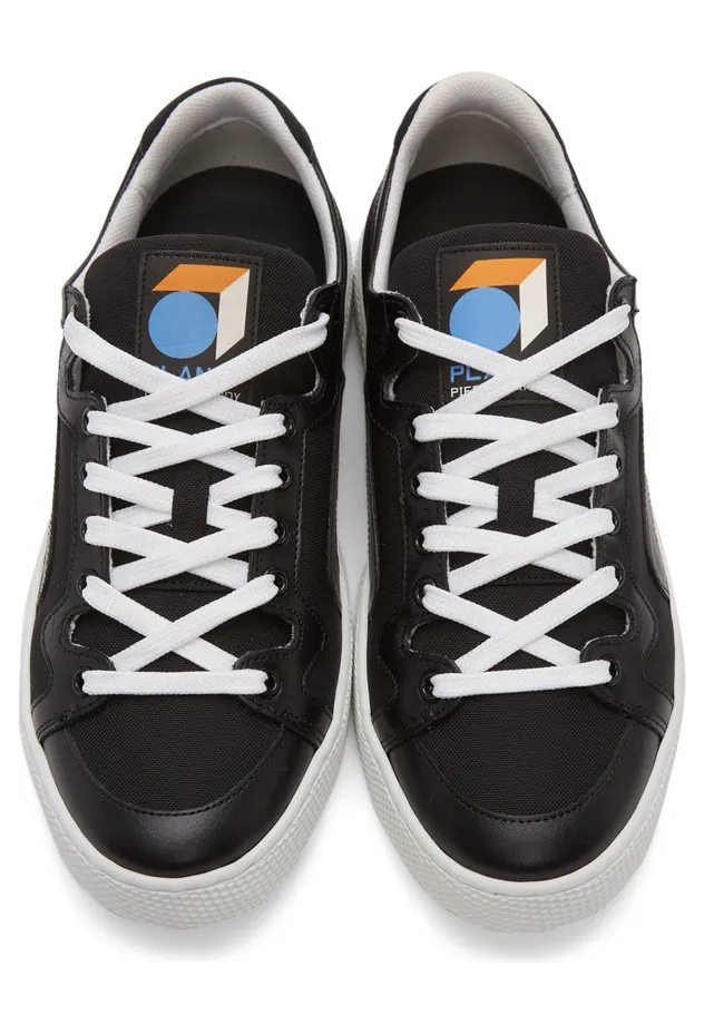 Pierre Hardy Black & White Planet 104 Sneakers (VX02_PL) (5)