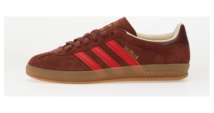 adidas Gazelle Indoor Fox Brown Red