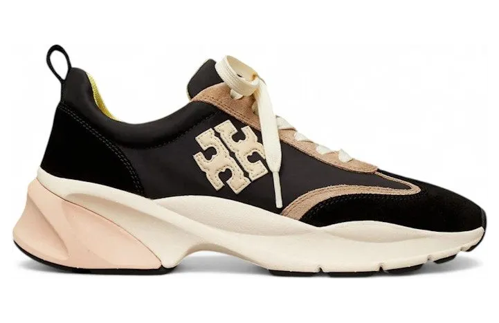 Tory Burch Good Luck Trainer Black Cream Black (83833-001)