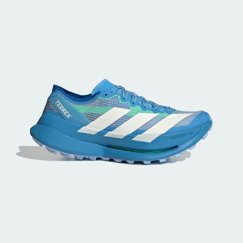 adidas Terrex Agravic Speed Ultra 2 Trail Blue White Lime Burst (JS3535)