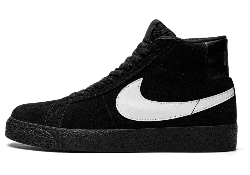 Nike SB Zoom Blazer Mid Skateschoen Zwart (864349-007)
