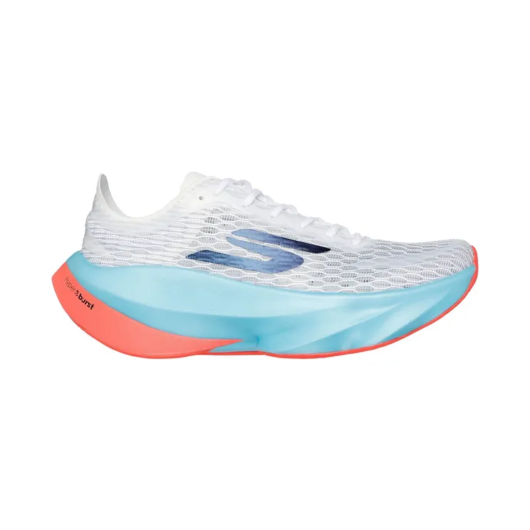 Skechers Aero Tempo Wit/Turkoois