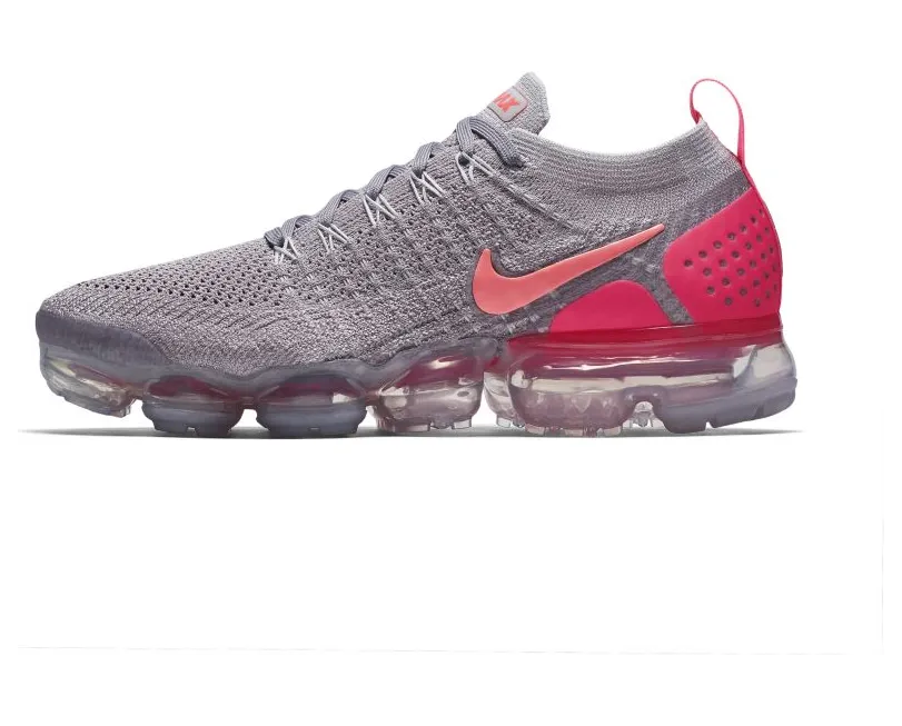 Nike Air VaporMax 2 Atmosphere Grey Crimson Pulse (W)