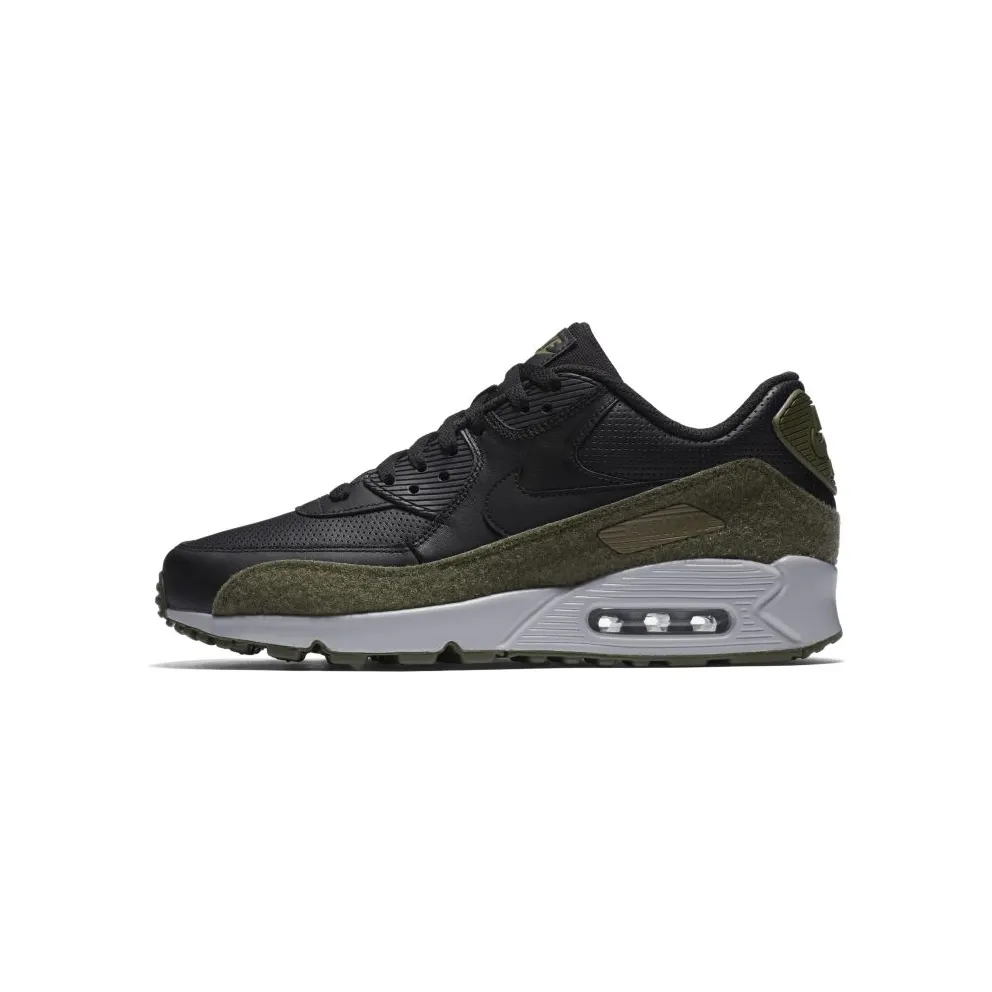 Nike Air Max 90 HAL Black Olive Black/Medium Olive-Flat Silver-Black (AH9974-002)