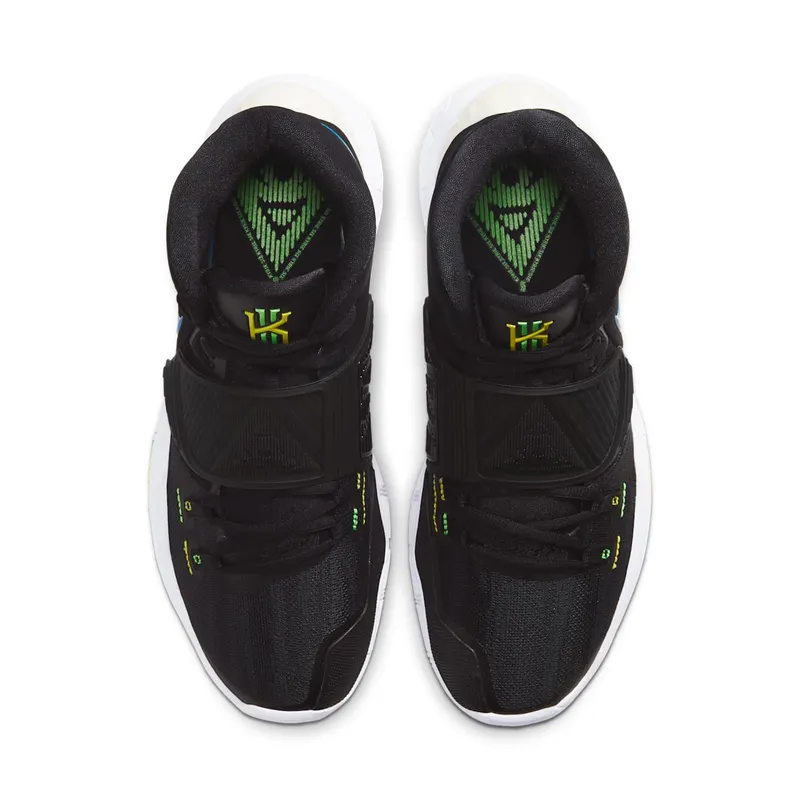 Nike Kyrie 6 Black Soar Dynamic Yellow Black/White-Soar-Dynamic Yellow (BQ4630-004)