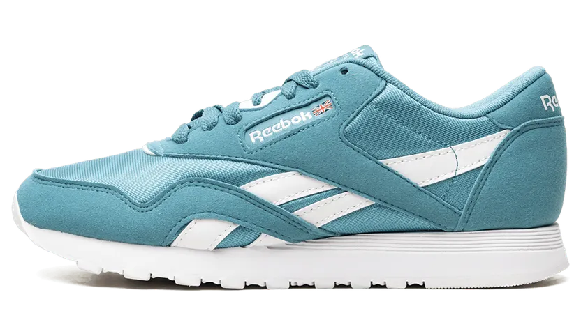 Reebok Classic Leather Nylon Color Womens “Mineral Mist/White” (DV7701)