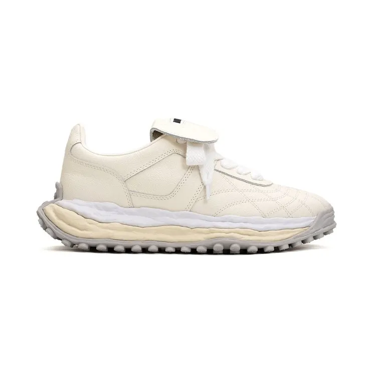 Maison Mihara Yasuhiro Scott OG Sole Leather Low White (A14FW701-WHT)