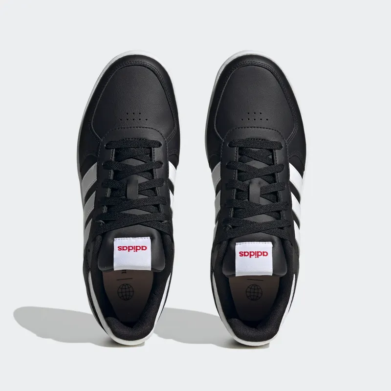 Adidas CourtBeat Court Lifestyle Core Black / Cloud White / Better Scarlet (HQ1763)