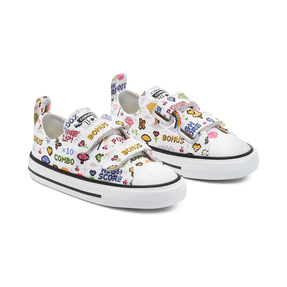 Converse Gamer Easy-On Chuck Taylor All Star Low Top White/black/bold Pink (770172C)