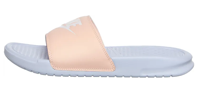 Nike Benassi JDI Hydrogen Blue / White / Washed Coral (343881-412)