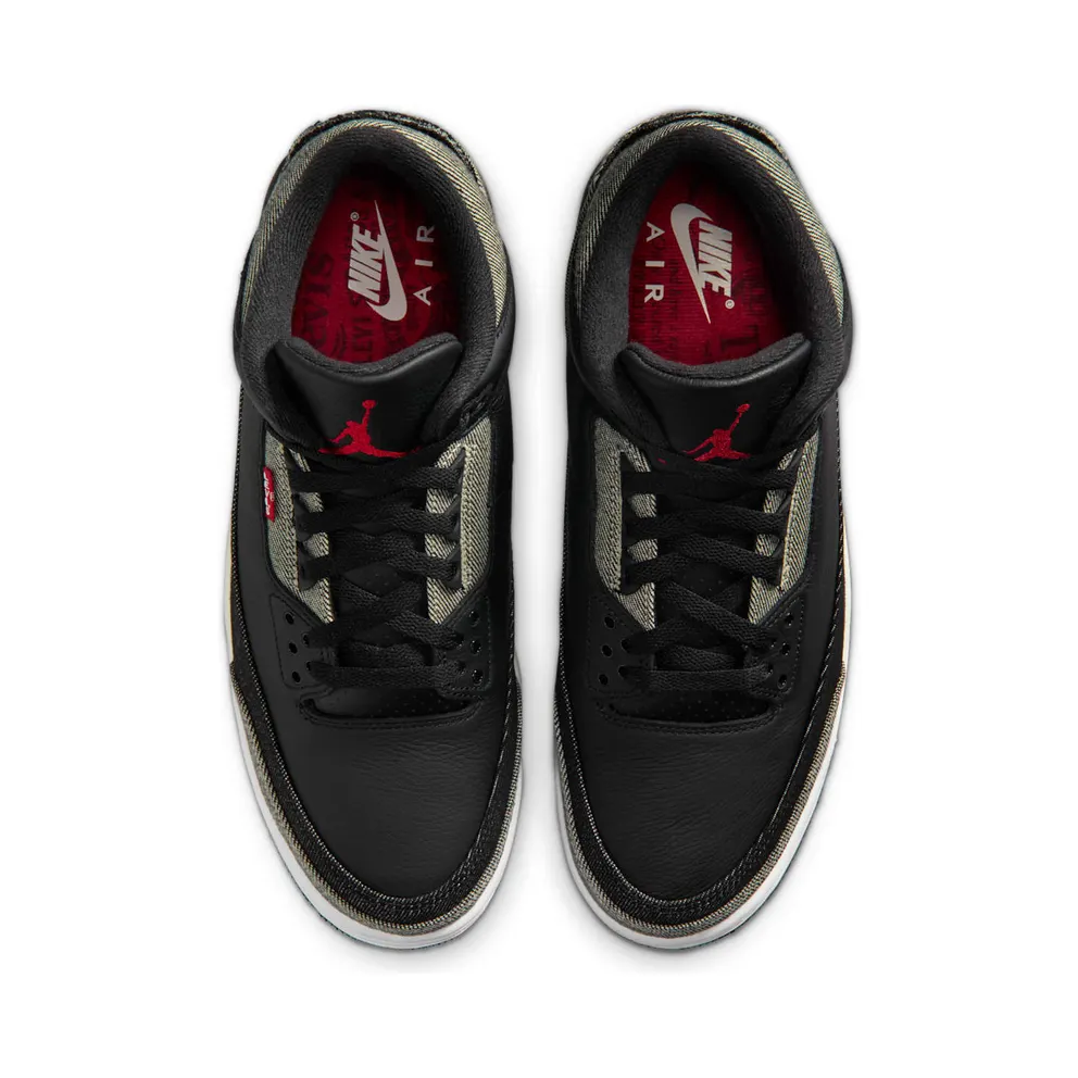 Air Jordan 3 “Levi’s – Black Denim” (IR0914-400)