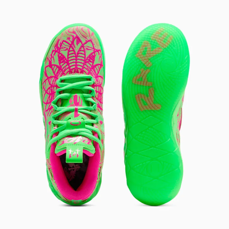 Puma LaMelo Ball MB.01234 Mash-Up Fluro Green