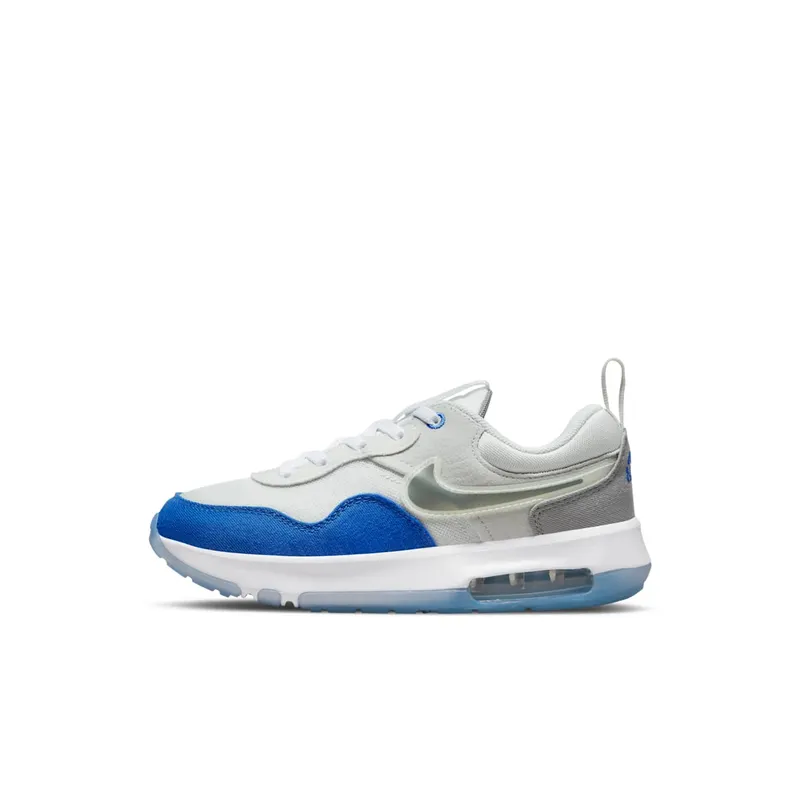 Nike Air Max Motif Younger Kids’ Blue 50% Sustainable Materials (DH9389-400)