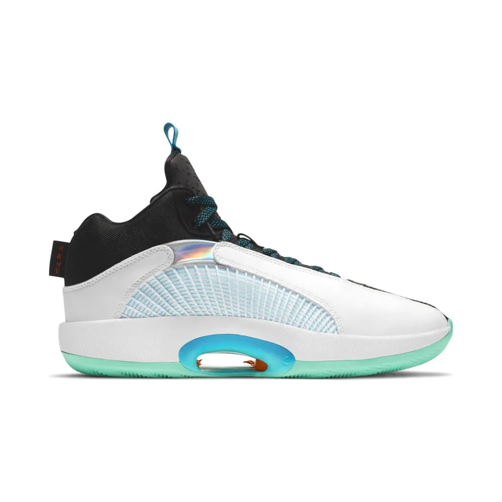 Jordan XXXV Guo Ailun Morpho White/Teal-Black (CZ8153-100)