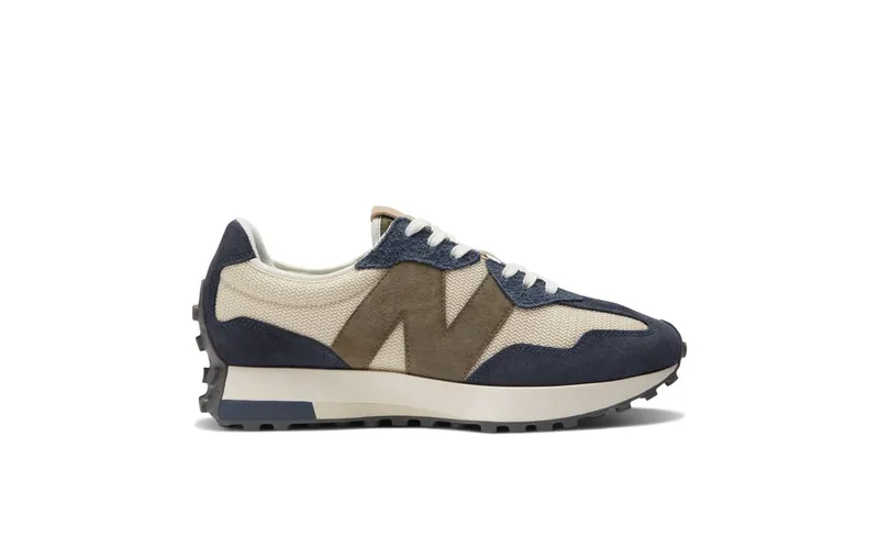 New Balance 327 Navy Bone Olive (MS327DT)