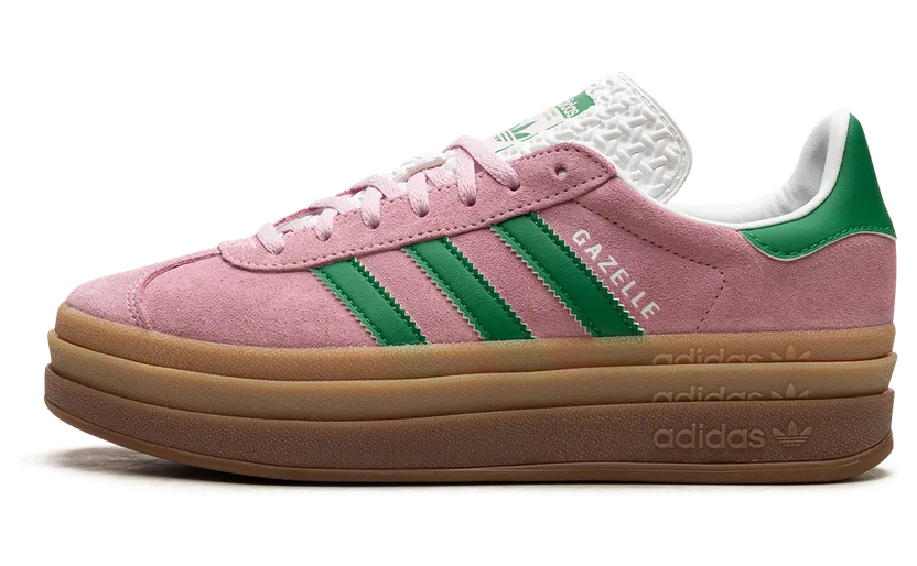 adidas Gazelle Bold True Pink / Green / Cloud White (IE0420)