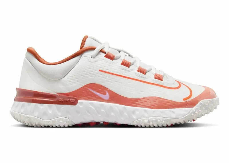 Nike Alpha Huarache Elite 4 Turf Summit White Light Wild Mango Vintage Coral Hyper Crimson (FD2746-101)