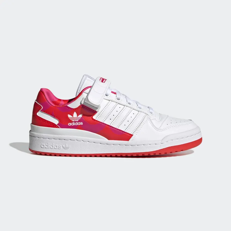 adidas Marimekko Forum Low Team Real Magenta / Vivid Red / Cloud White (H00645)