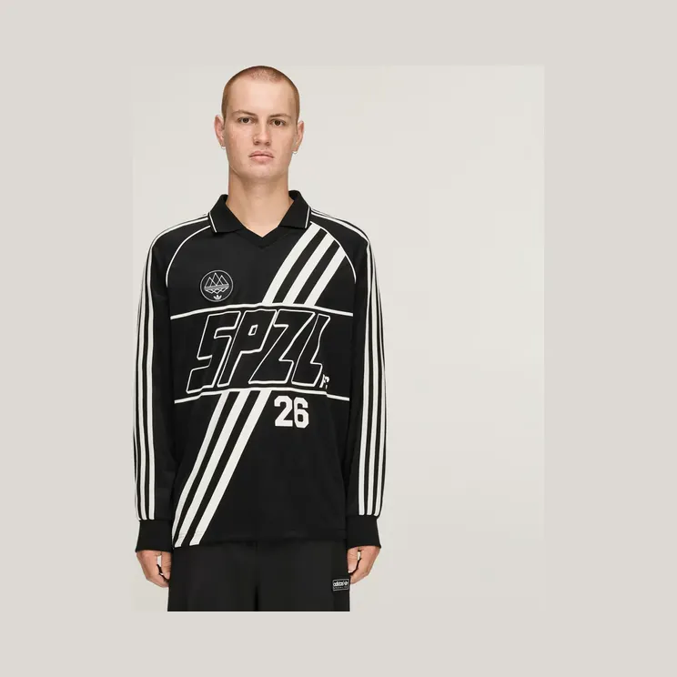 adidas SPZL F.c. Long Sleeve Jersey “Black” (KV4425)