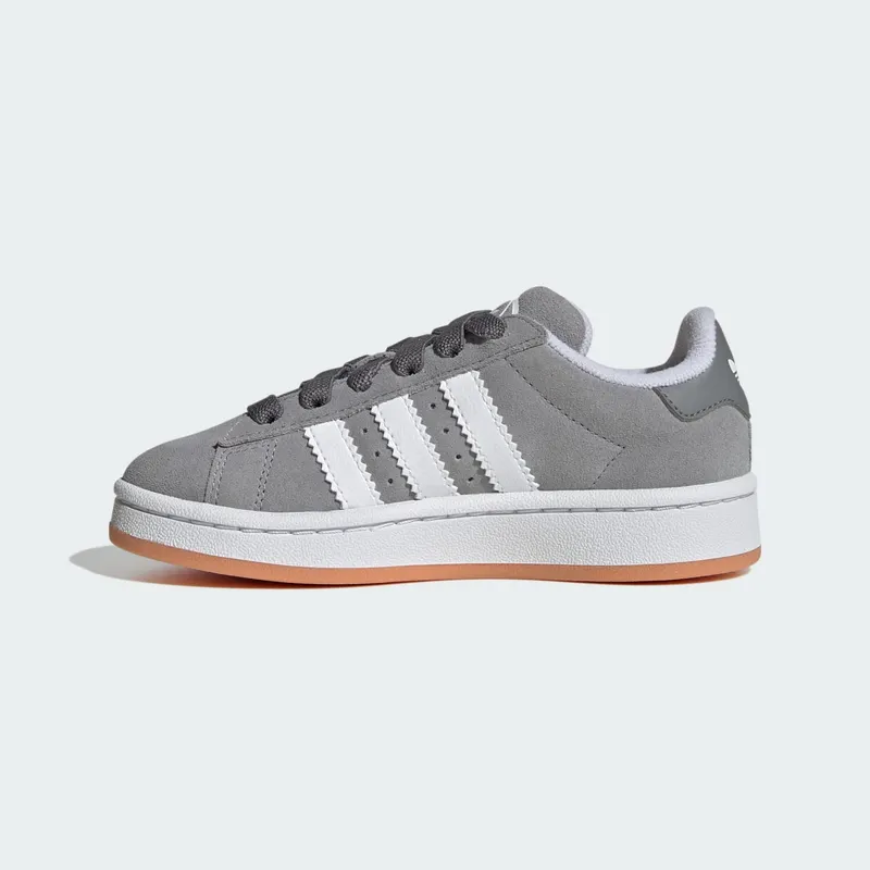 Adidas Campus 00s Comfort Closure with Elastische Veters Kids Grey Three / Cloud White / Cloud White (JQ6384)