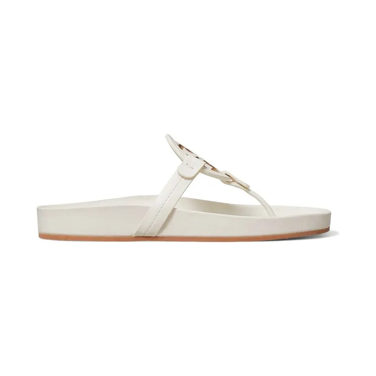 Tory Burch Miller Cloud Sandals New Ivory Off White (81032-164)
