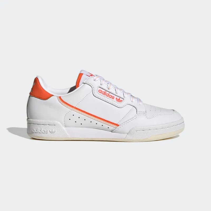 Adidas Continental 80 Cloud White / Beam Orange / Bliss Orange (GX4460)