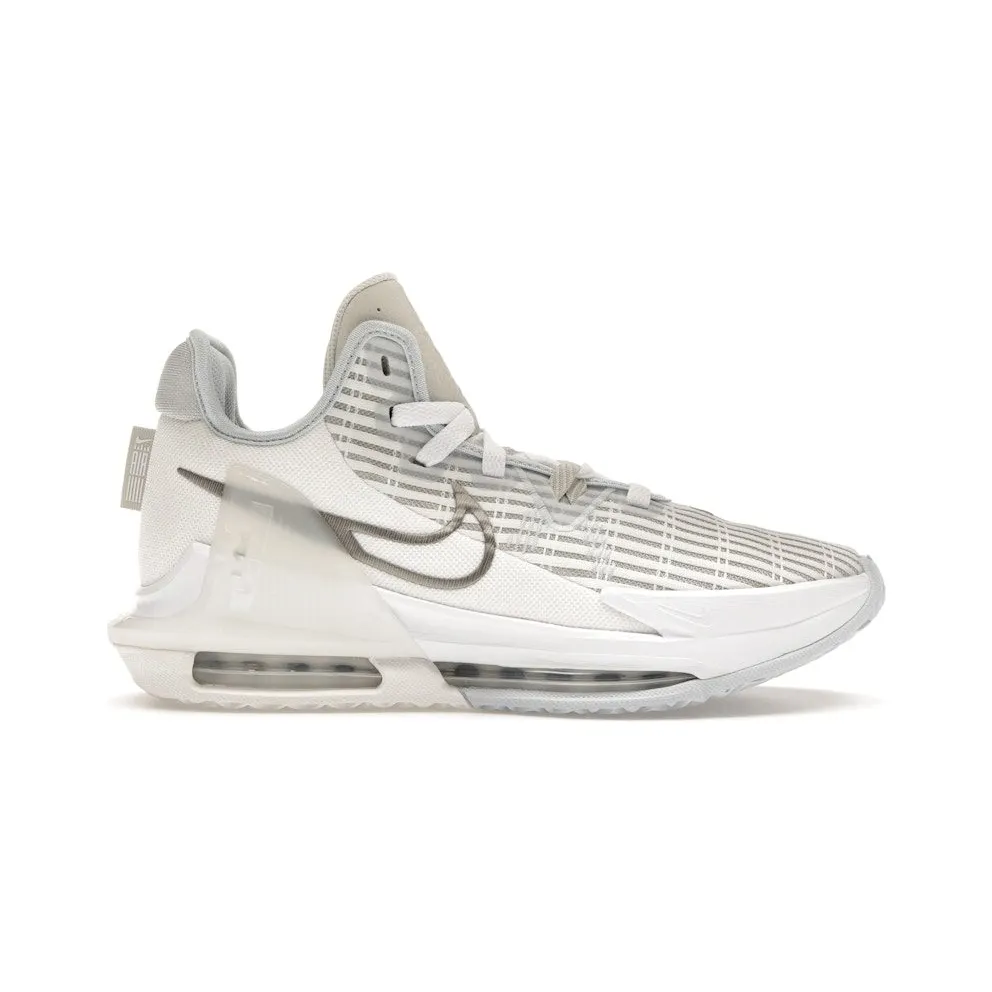 Nike LeBron Witness 6 Summit White Metallic Pewter (CZ4052-102)